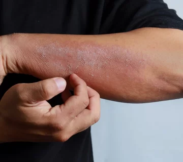 الفرق بين الصدفية والاكزيما